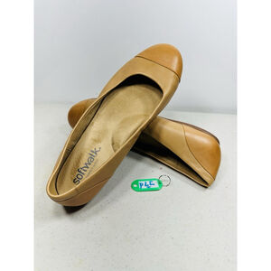 SoftWalk Women's Sonoma Cap Toe Ballet Flat Size 11